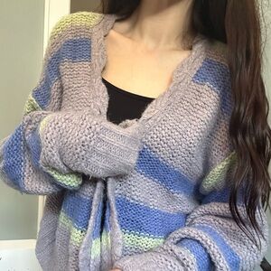 Free people pastel cardigan